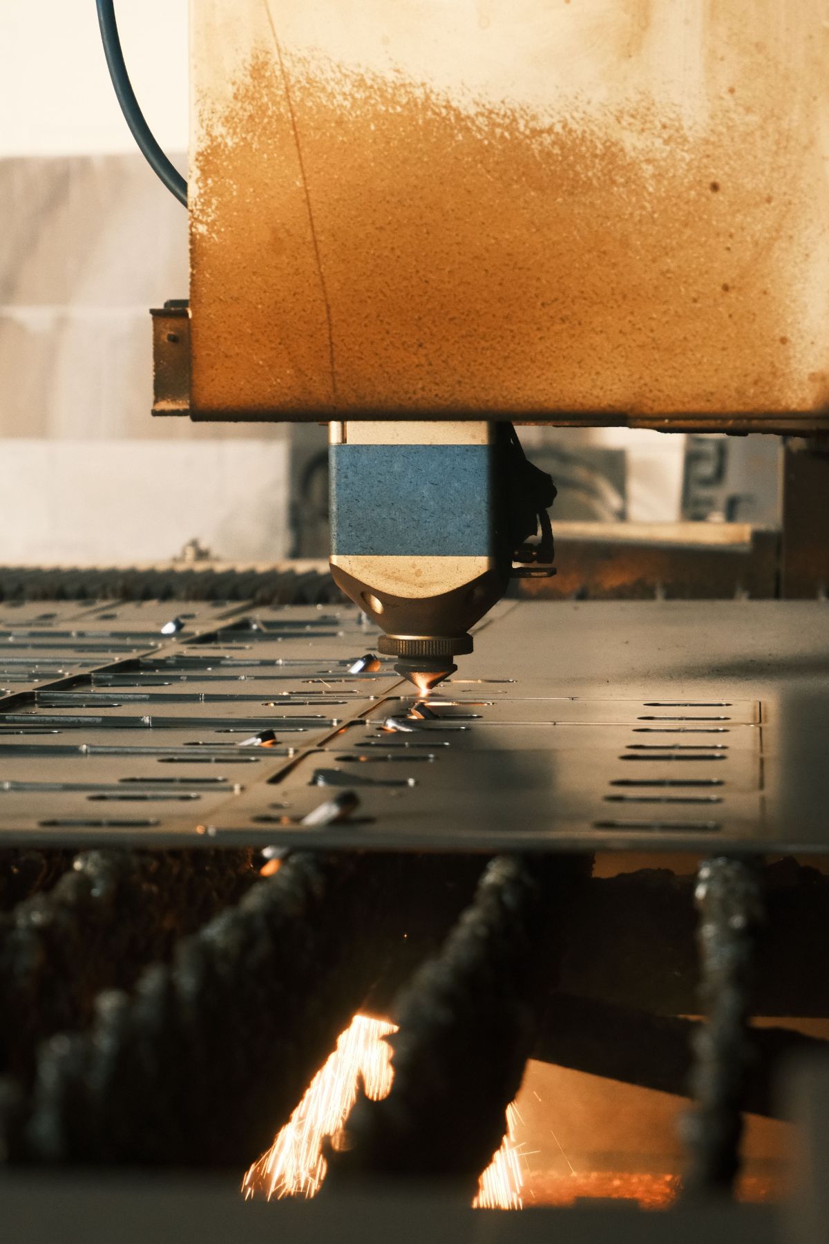 Welding machine front panel